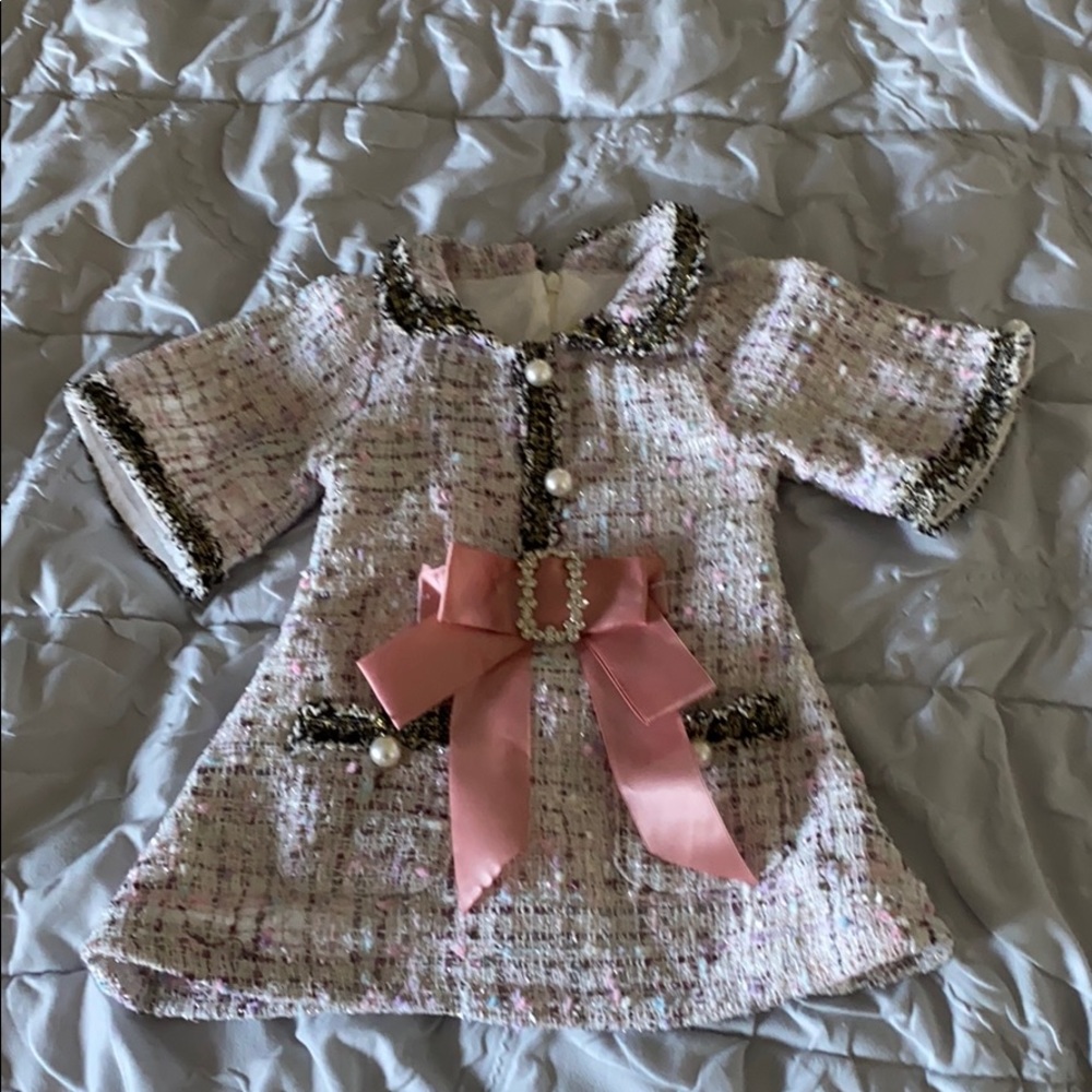 Toddler fancy winter dress